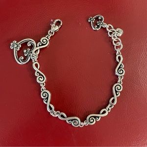Brighton Scroll Heart Bracelet